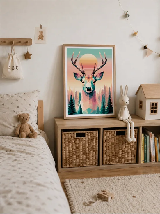 Affiche Réveil Céleste du Cerf – Image 2