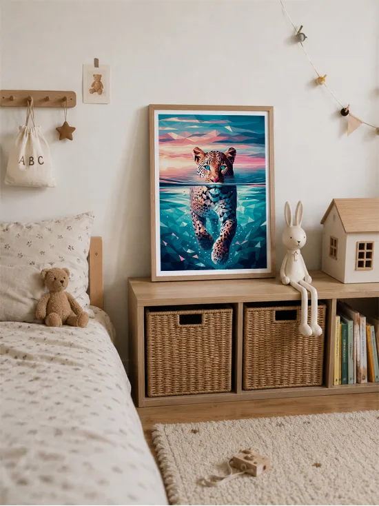 Affiche Léopard Aquatique – Image 6