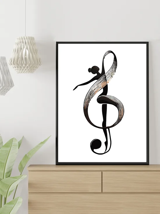 Affiche Danseuse Clé de Sol – Image 6