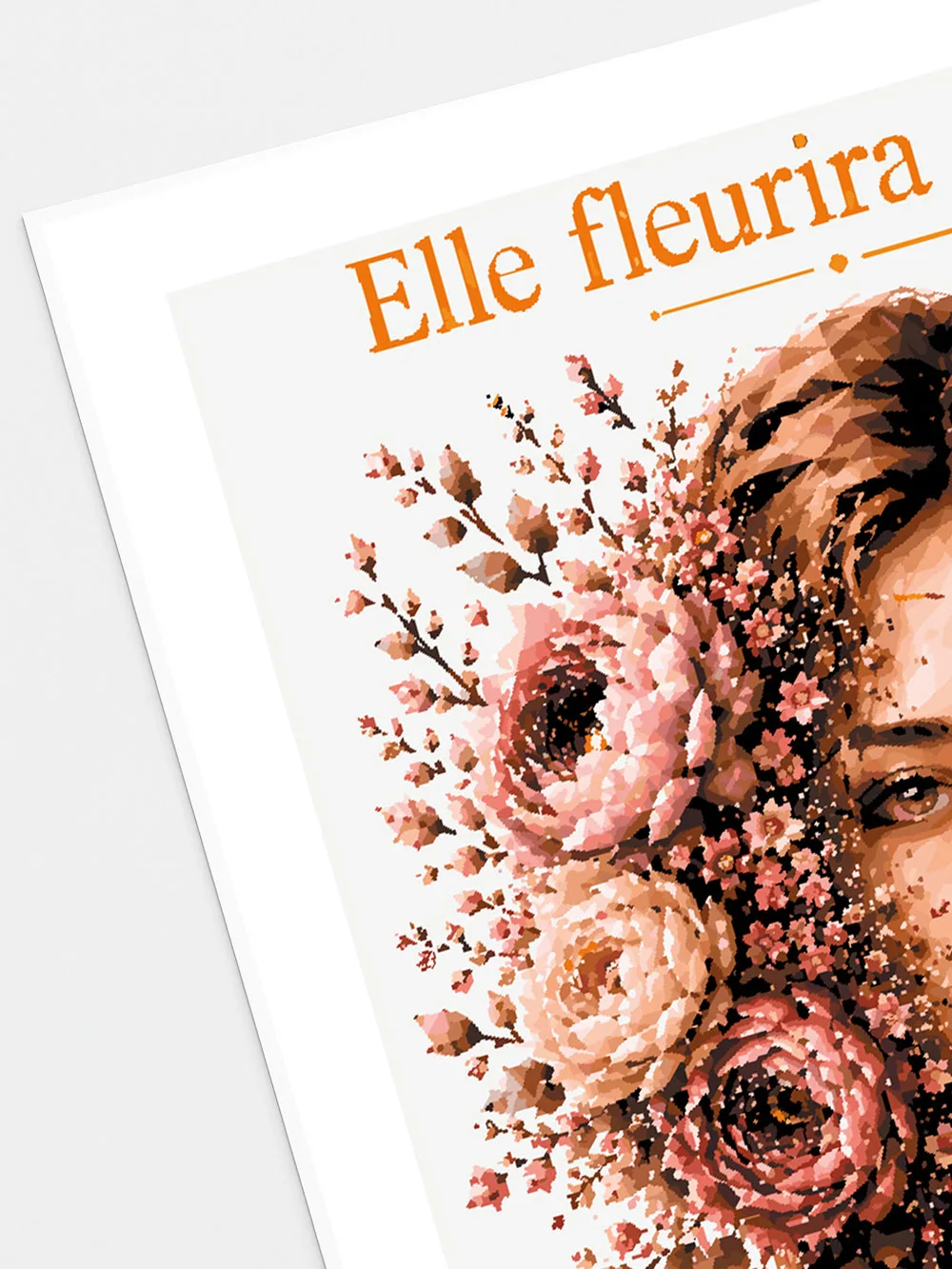Affiche Femme Florale Kintsugi – Image 3